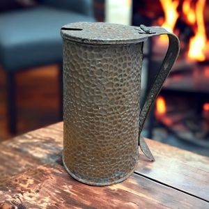 Vtg/Antique Distressed Cape Cod Fire Lighter Rod Missing Metal Rust 6.5" Display